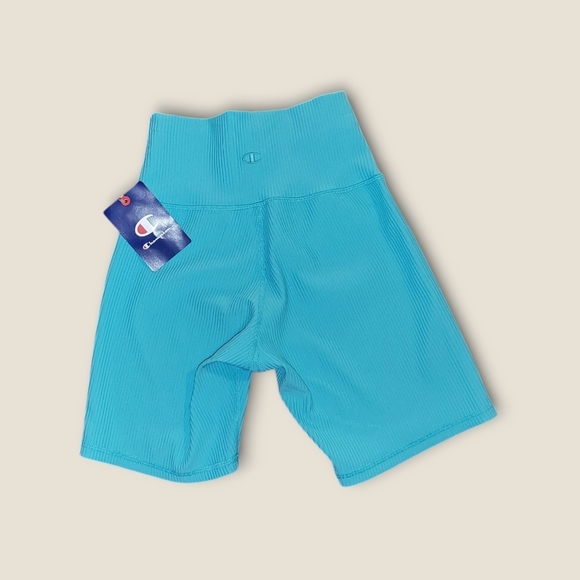 Champion Soft Touch 7" Biker Short in Aqua Excersion - Picture 2 of 3
